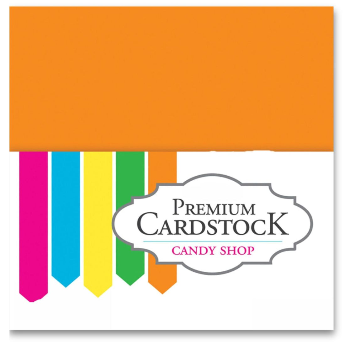 Cardstock Candy Shop / Cartulina Lisa en Colores Brillantes Papel Core&