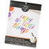 Watercolor Brush Lettering Paper Pad / Cuaderno de Hojas Blancas para Caligrafía con Acuarelas Caligrafía Kelly Creates