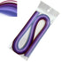 Tiras de Papel para Filigrana Colores Morado Filigrana Hobbees