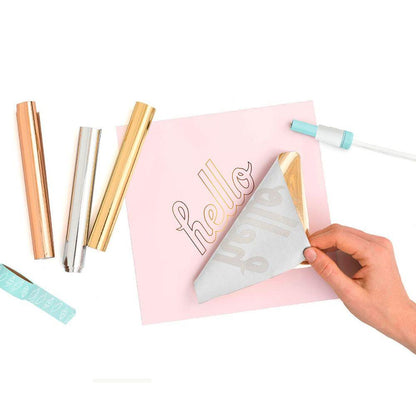 Foil Quill Sheets Gold / Hojas de Aluminio Reactivo 5 Colores Foil We R Memory Keepers