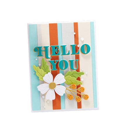 Be Bold Blooms Etched Dies / Suaje de Flores Dados de Corte / Suajes / Troqueles Spellbinders