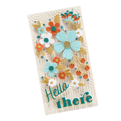 Be Bold Blooms Etched Dies / Suaje de Flores Dados de Corte / Suajes / Troqueles Spellbinders