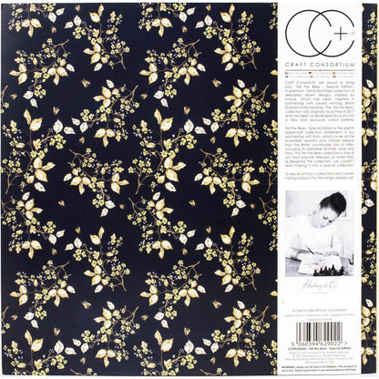 Tell The Bees Paper Pad / Block de Papel Doble Cara 12"  Craft Consortium