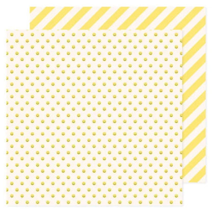 All The Cake Double-Sided Paper Pad 12" / Block de Papel Doble Cara Todo El Pastel Papel Pebbles