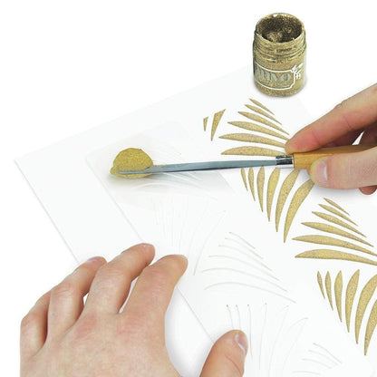 Glimmer Paste Glitteratti Gold / Pasta Dorada Pastas Texturizadoras y Medios Mixtos Nuvo