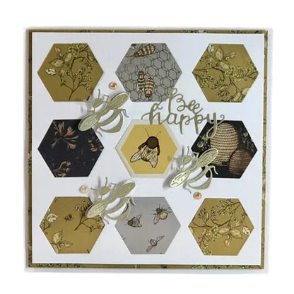 Tell The Bees Paper Pad / Block de Papel Doble Cara 12"  Craft Consortium