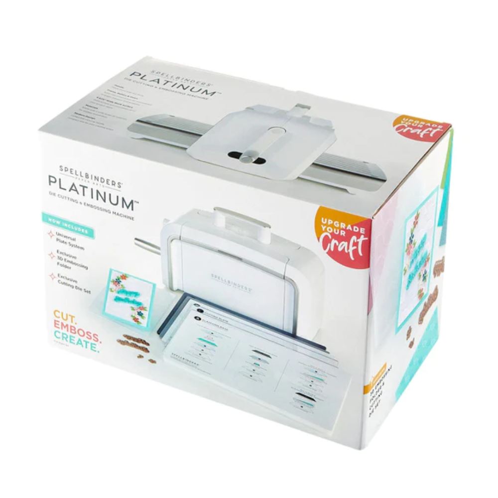 Platinum Machine 8.5" Plataform / Suajadora Platinum Suajadoras / Troqueladoras Spellbinders