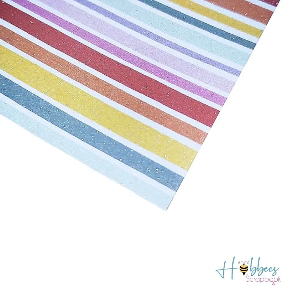 5 Hojas de Laminado en Frío de Glitter Holográficos Acetato y Especializados Hobbees