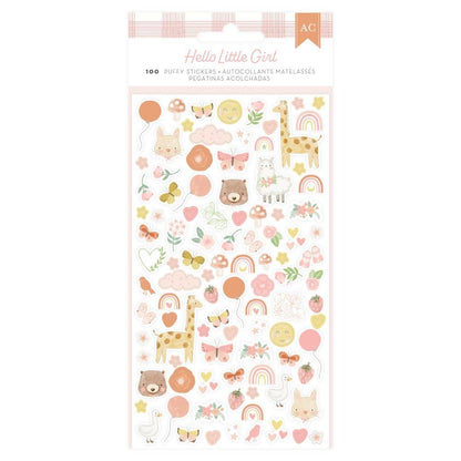 Hello Little Girl Colección Completa Value Pack Papel American Crafts