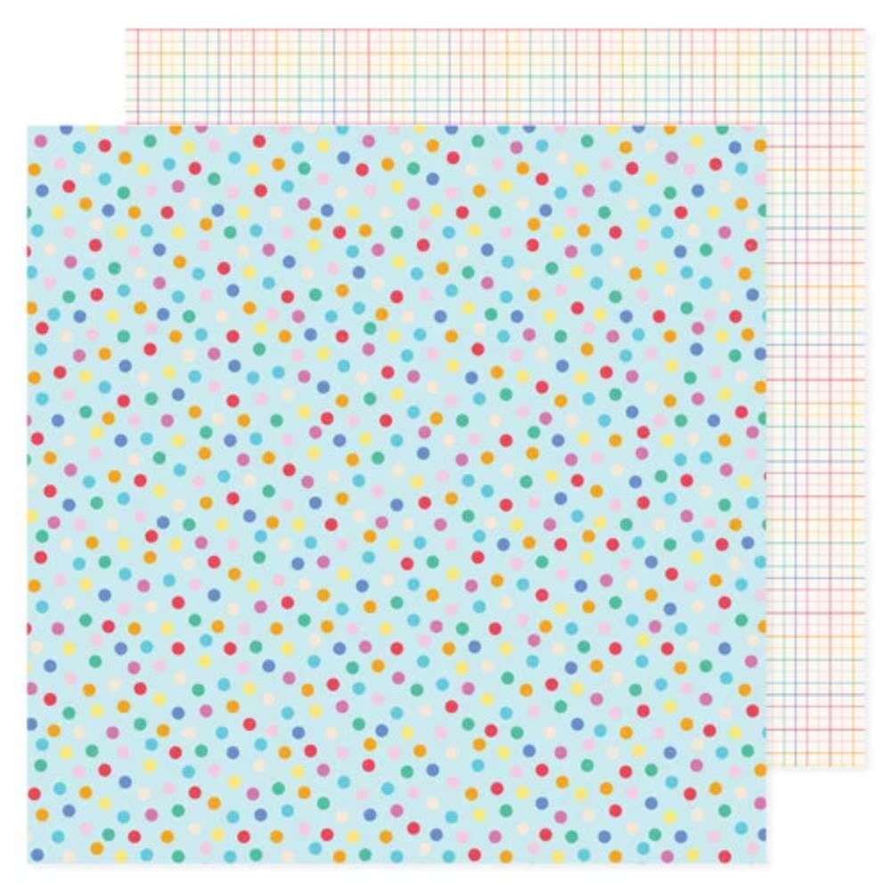 All The Cake Double-Sided Paper Pad 12" / Block de Papel Doble Cara Todo El Pastel Papel Pebbles