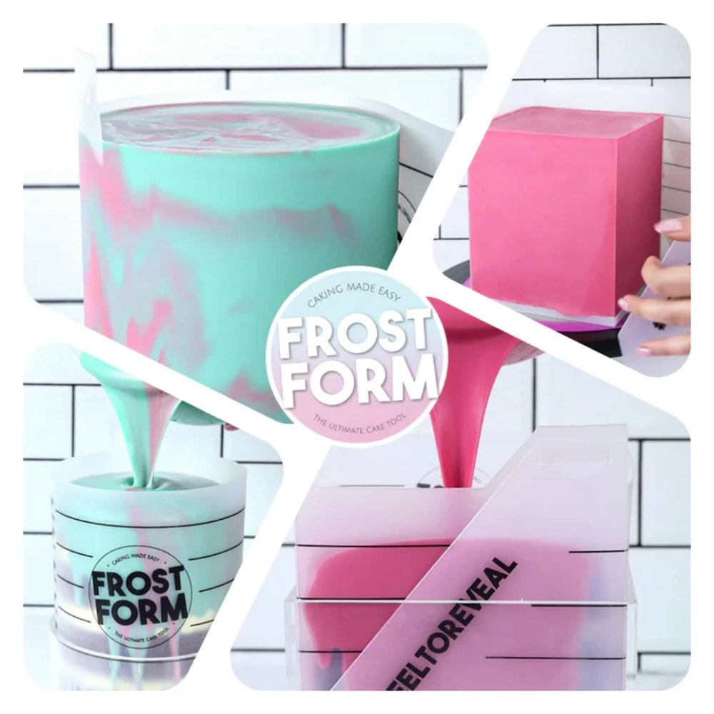 Frost Form Starter Kit 6 in / Kit para Decoración de Pasteles de 15.24 cm Descontinuado American Crafts