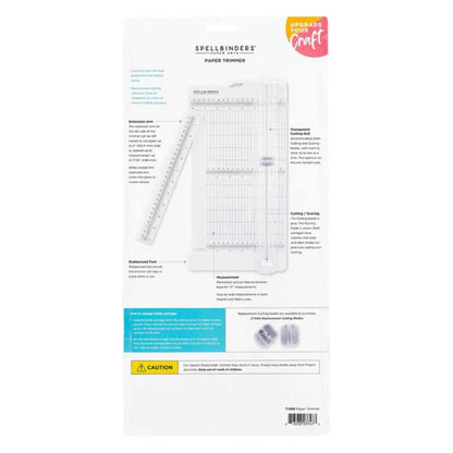 Paper Trimmer &amp; Scorer 12" / Cortadora de Papel Cortadoras / Guillotinas Spellbinders
