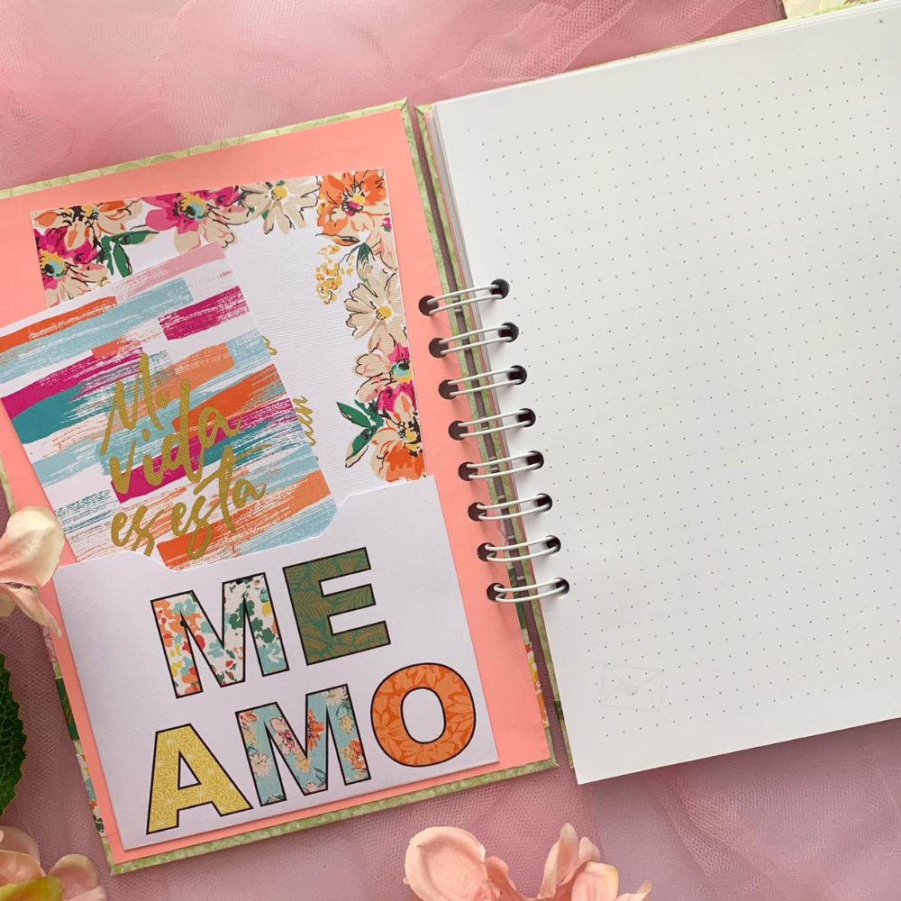 Tarjetas para Diario Florece Descontinuado Texturarte