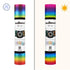 Galaxy Rainbow Adhesive Vinyl / Vinil Adhesivo Galaxia Arcoiris Viniles Teckwrap
