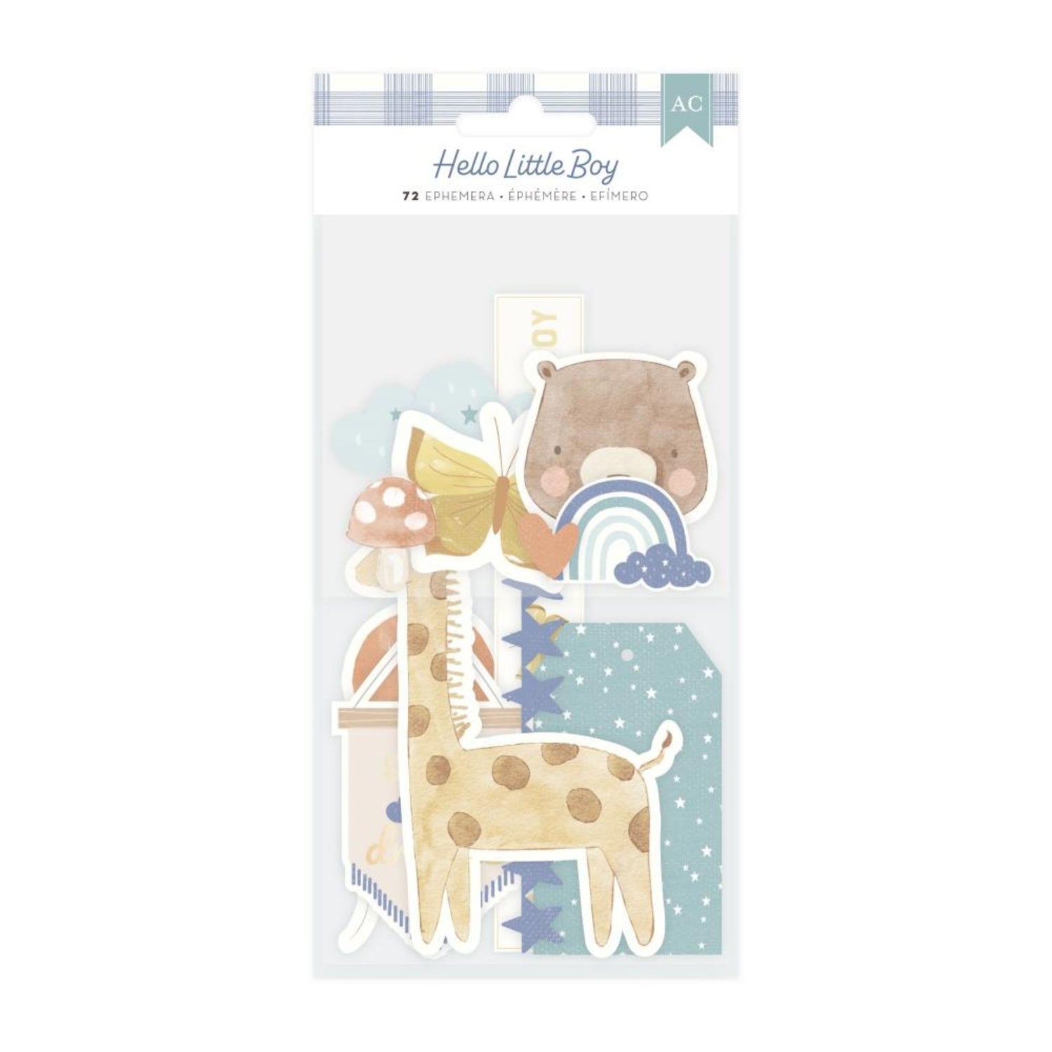 Hello Little Boy Colección Completa Value Pack Papel American Crafts