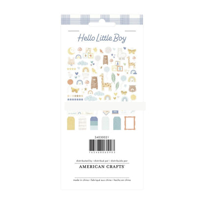 Hello Little Boy Colección Completa Value Pack Papel American Crafts