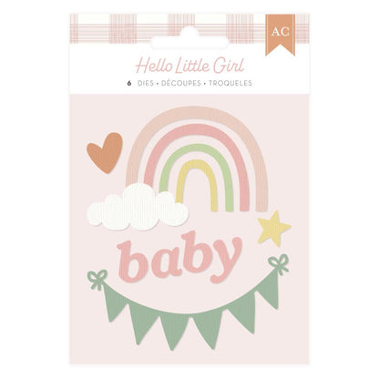 Hello Little Girl Colección Completa Value Pack Papel American Crafts