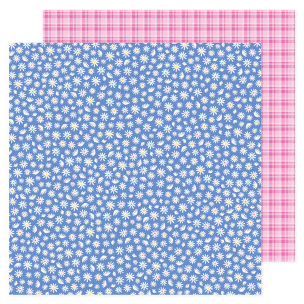 All The Cake Double-Sided Paper Pad 12" / Block de Papel Doble Cara Todo El Pastel Papel Pebbles