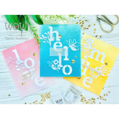 Neutral Ultra Shimmer Embossing Powder / Polvo de Embossing Tornasol Descontinuado Wow!