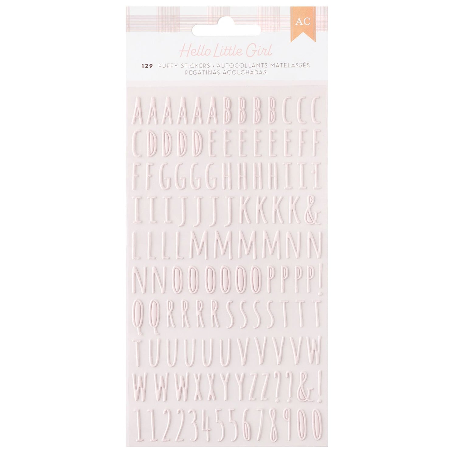 Hello Little Girl Colección Completa Value Pack Papel American Crafts