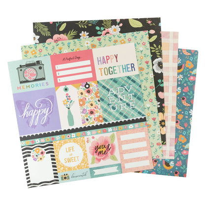 April &amp; Ivy  Paper Pad 12" / Block de Papel Hiedra de Abril Papel American Crafts