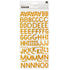 April & Ivy Thickers Alpha /Pegatinas de Letras Hiedra de Abril Papel American Crafts