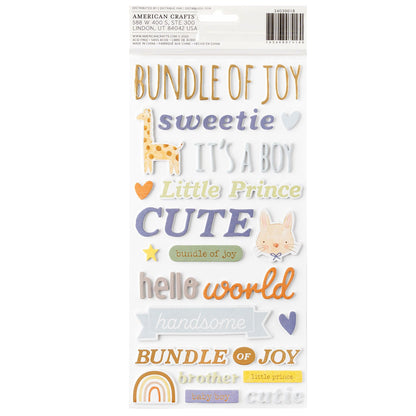 Hello Little Boy Colección Completa Value Pack Papel American Crafts