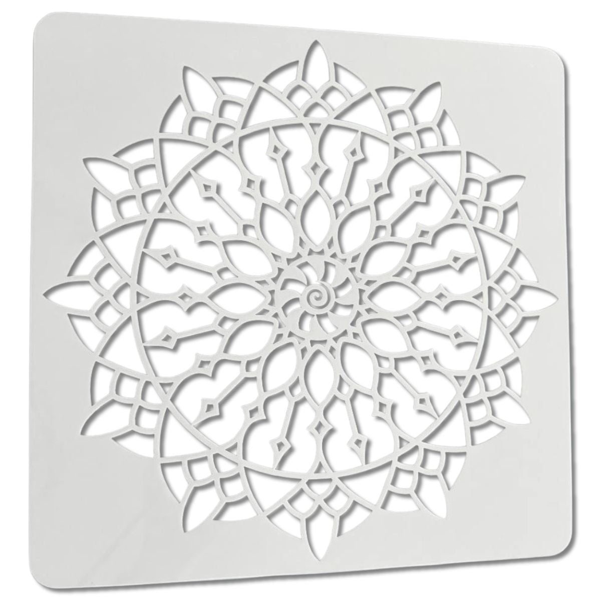 Plantilla Esténcil Mandala Espiral 12" Esténciles / Plantillas Hobbees