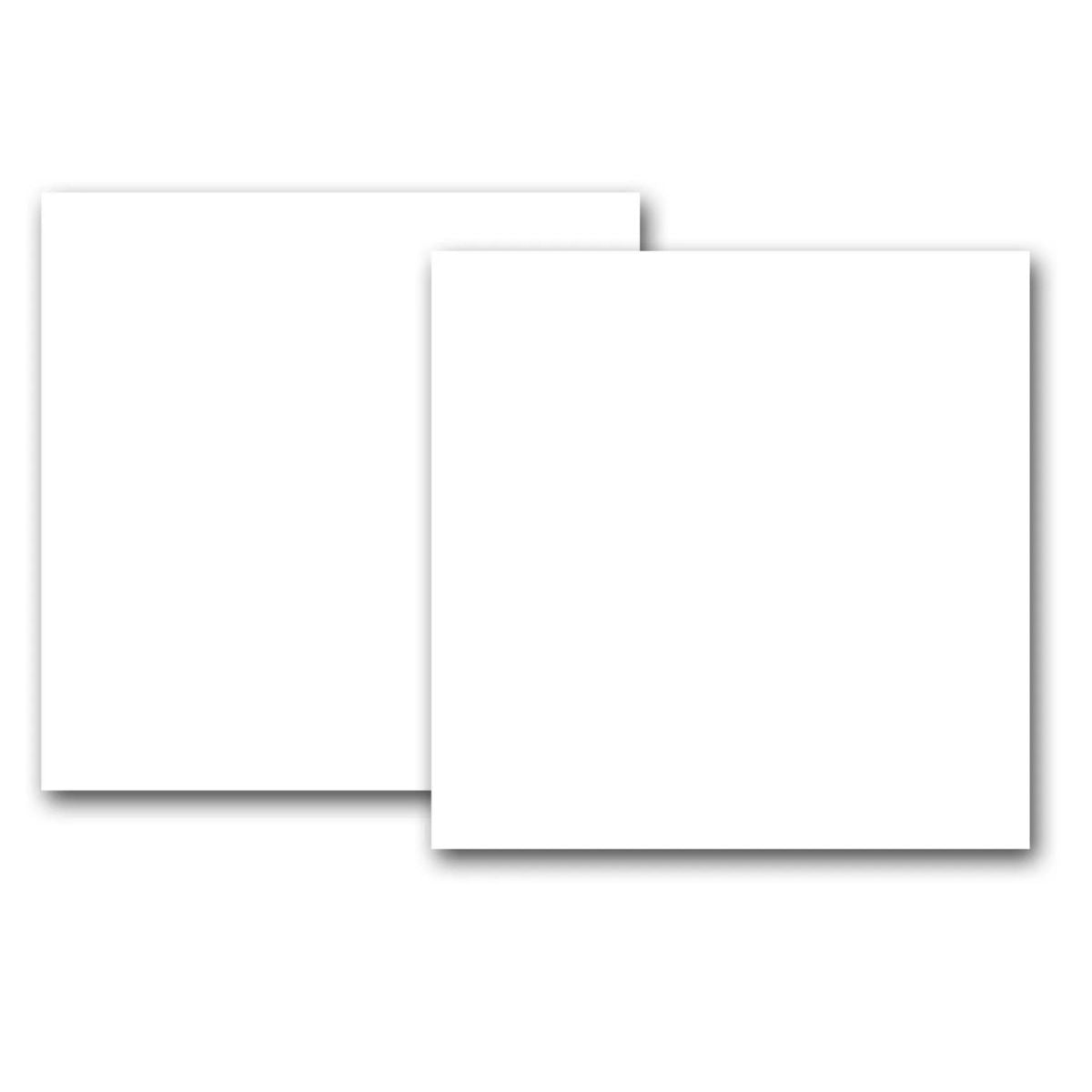 10 Hojas de Cartulina Blanca Lisa 220gr Papel, Hojas Sueltas Hobbees