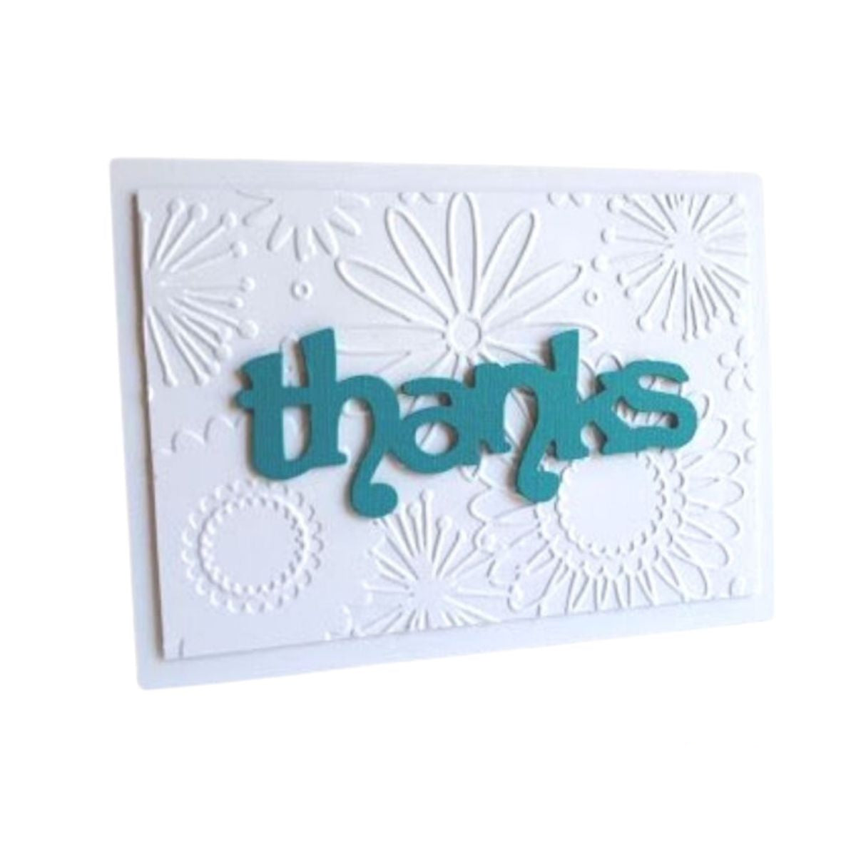Flower Frenzy Embossing Folder / Folder de Grabado Flores Frenesí Descontinuado Darice