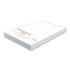 100 Hojas de Papel color Blanco 120gr 1/4 Carta Encuadernacion Hobbees