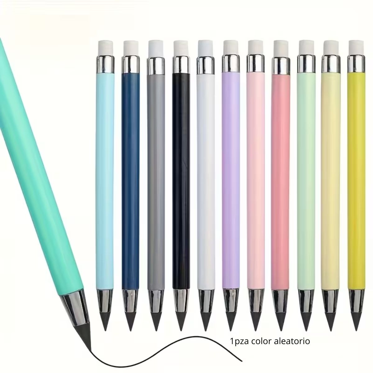 Lápiz Eterno con Goma Colores y Plumones Hobbees
