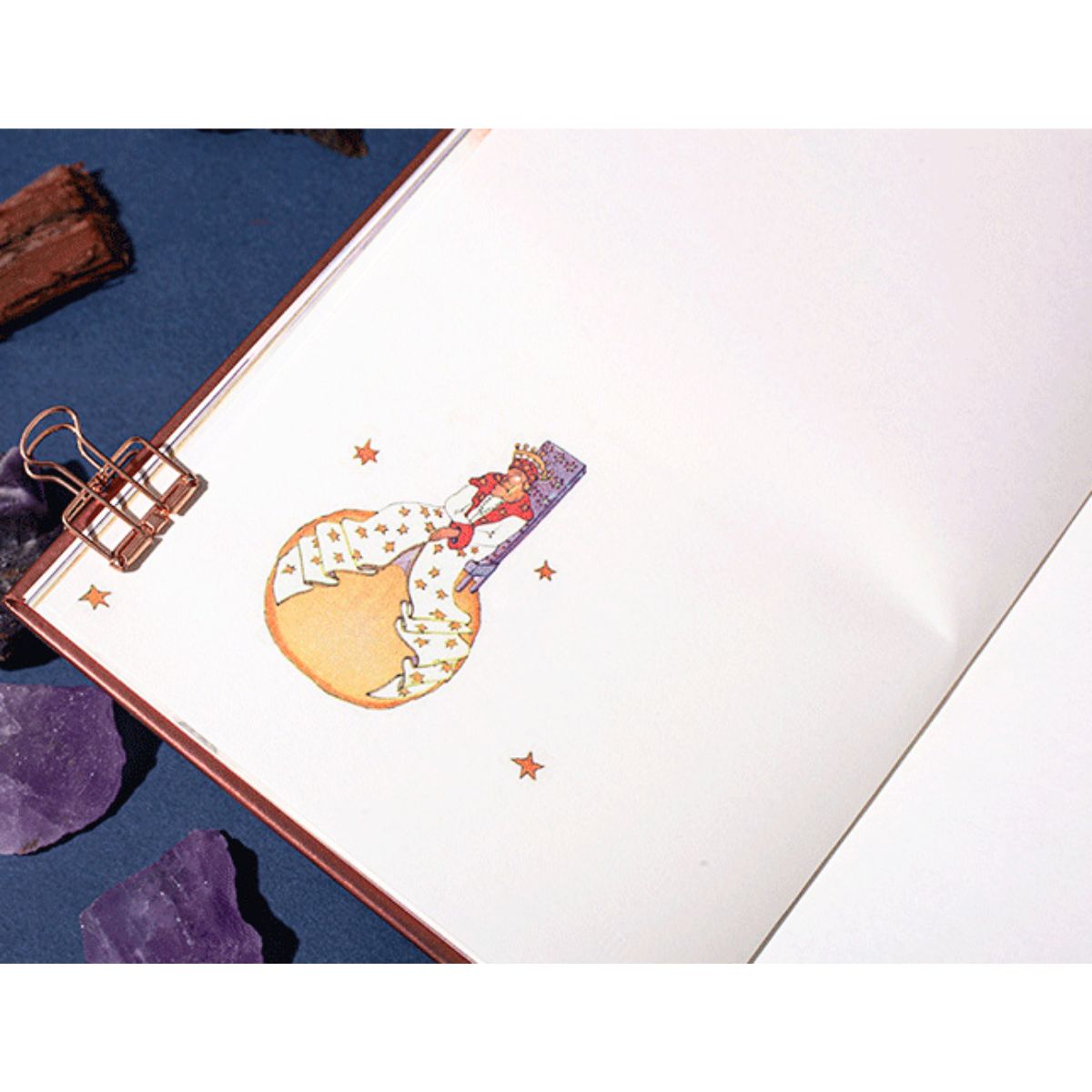 Le Little Prince Journal / Diario de El Principito Color Azul Descontinuado Hangzhou Muke Culture