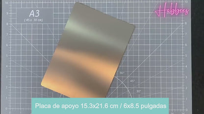 Placa de refuerzo para Troquel "Shim" Accesorios para Troqueladoras Hobbees