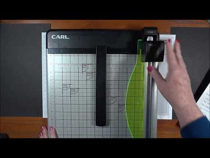 Heavy-Duty Rotary Trimmer 12 in / Cortadora con Capacidad de 36 Hojas Cortadoras / Guillotinas Carl