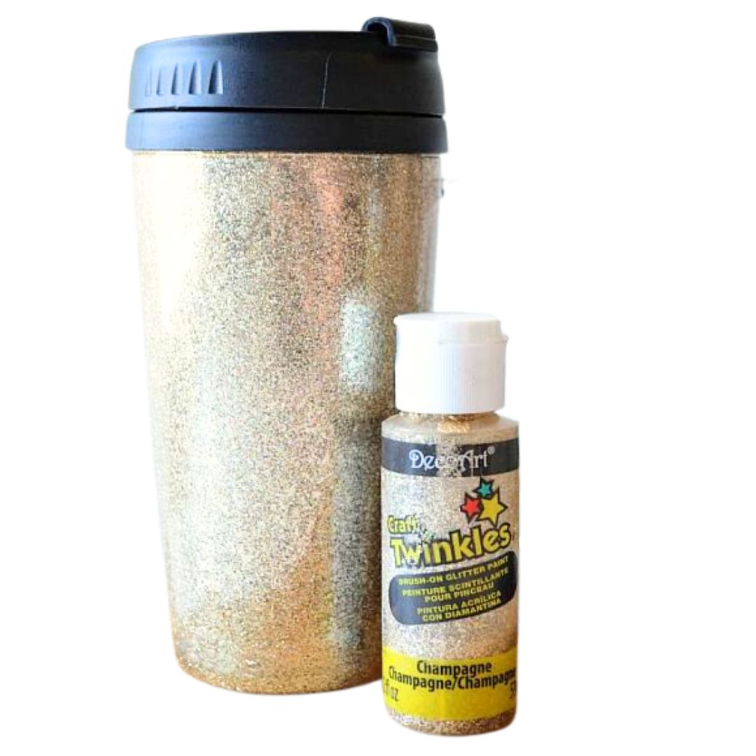 Pack Glitter Pain Christmas / Paquete de Pinturas Acrílicas con Glitter Descontinuado Plaid