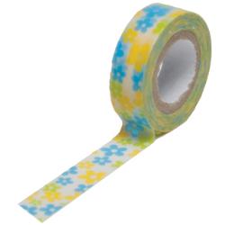 Washi Trendy Tape Bitty Blooms Summer / Cinta Adhesiva Descontinuado Queen&amp;Co