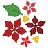Layered Poinsettia Dies and Emboss / Suaje y Realce Flor Navideña Descontinuado Spellbinders