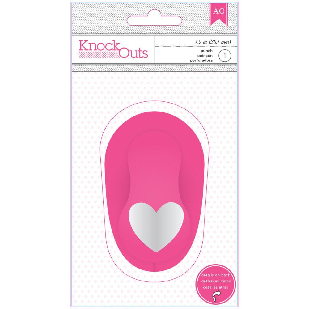 1.5" Heart Punch / Perforadora de Corazón 3.8 cm Perforadoras American Crafts