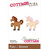 Pony Unicorn Die /  Suaje Pony Unicornio Descontinuado Cottage Cutz