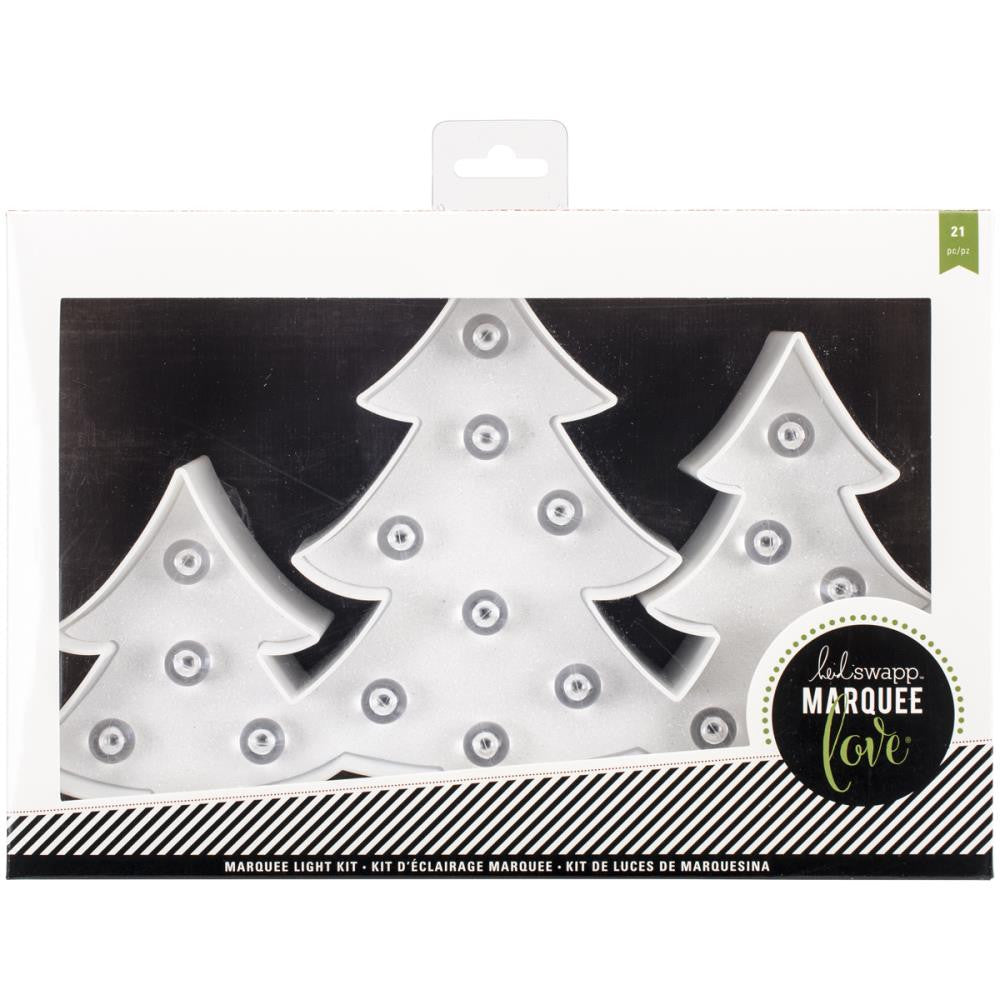 Marquee Light Kit Trees / Figura de Arboles de Navidad con Luces Kits / Sets Heidi Swapp