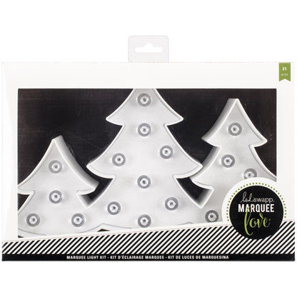 Marquee Light Kit Trees / Figura de Arboles de Navidad con Luces Kits / Sets Heidi Swapp