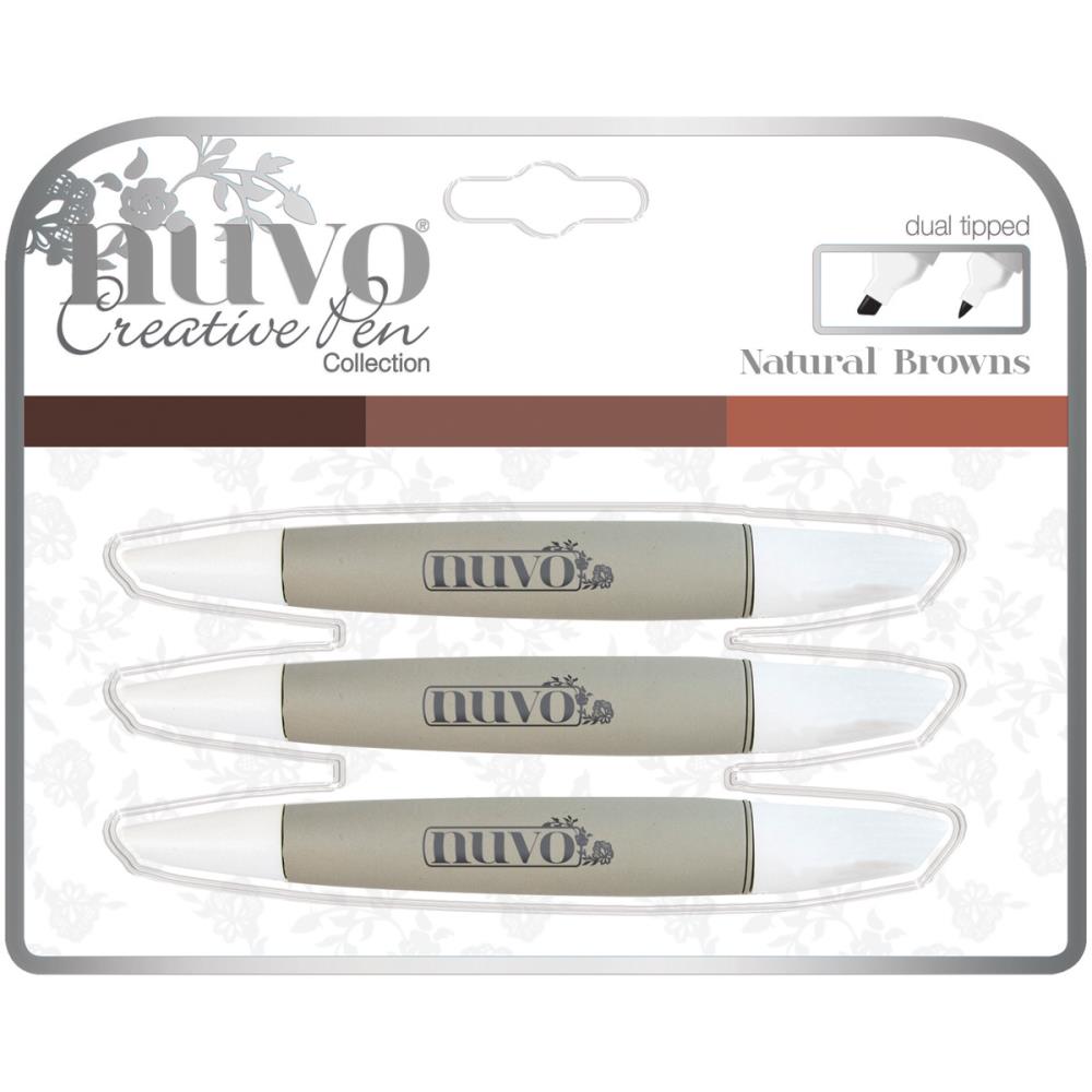 Marker Creative Pen Collection Natural Browns / Marcadores Tonos Cafe Descontinuado Nuvo