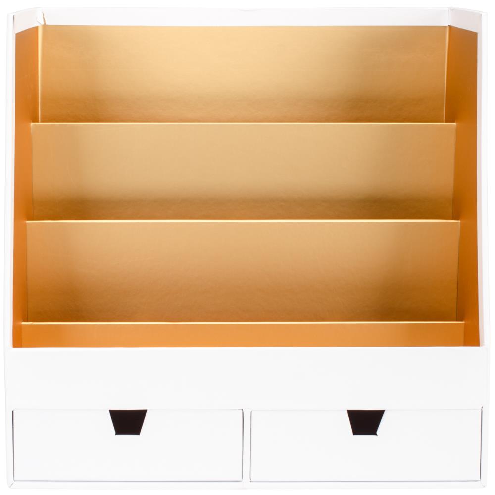 Desktop Organizer / Organizador Blanco Descontinuado Crate Paper