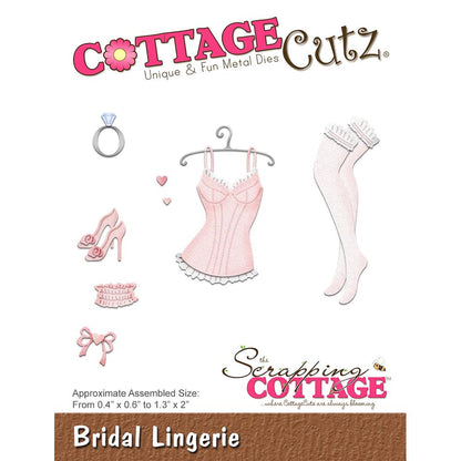Bridal Lingerie Die /  Suaje de Corte de Lencería Descontinuado Cottage Cutz