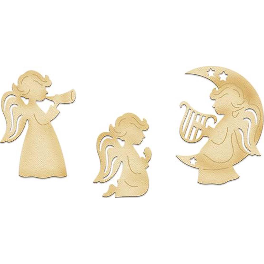 Angel Trio Die / Suaje de Angeles Descontinuado Cottage Cutz