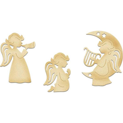 Angel Trio Die / Suaje de Angeles Descontinuado Cottage Cutz