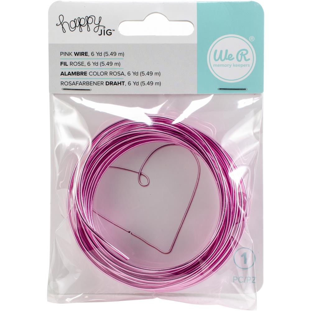 Happy Jig Color Wire Pink / Alambre Color Rosa Accesorios We R Memory Keepers