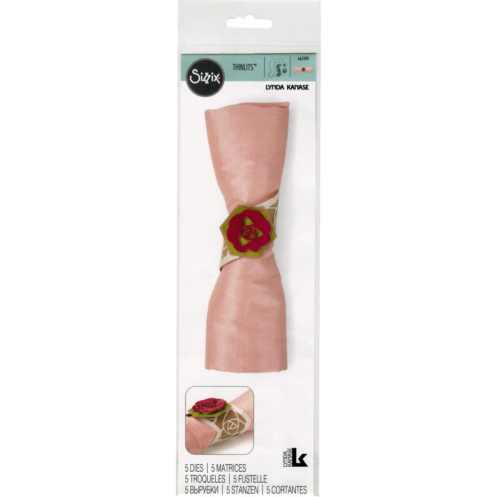 Thinlits Napkin Ring Die / Suaje de Servilletero Descontinuado Sizzix