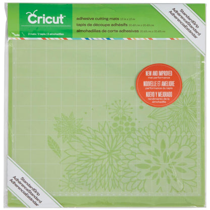 Cricut Cutting Mats 12"X12" Standard Grip / 2 Tapetes Cricut 12" Mats para Plotters Cricut